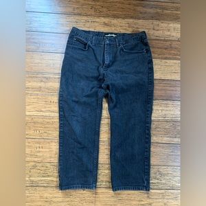 EUC LEE MEN’S black jeans. 40 x 29